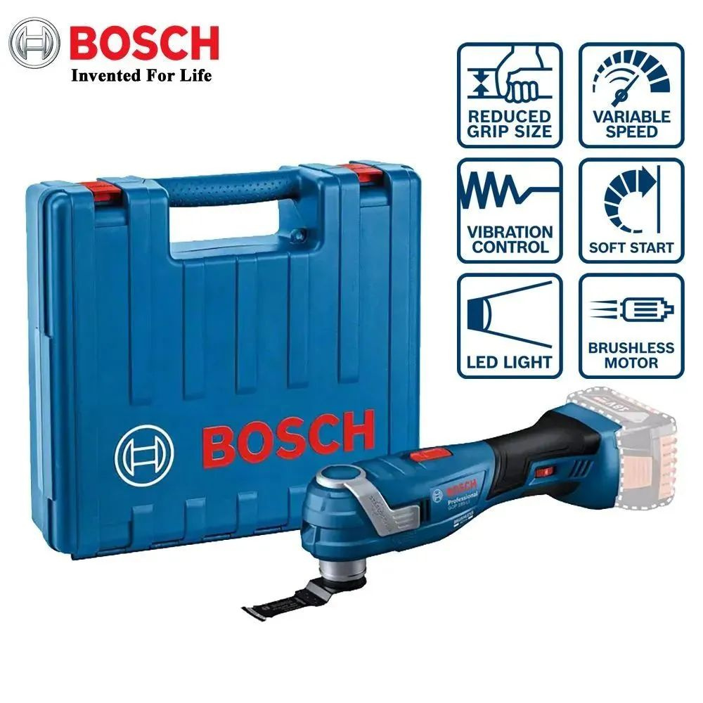 BOSCH、電動ニブラ1530AC100V BOSCH GOP 185-LI SOLO Аккумуляторный многофункциональный резак