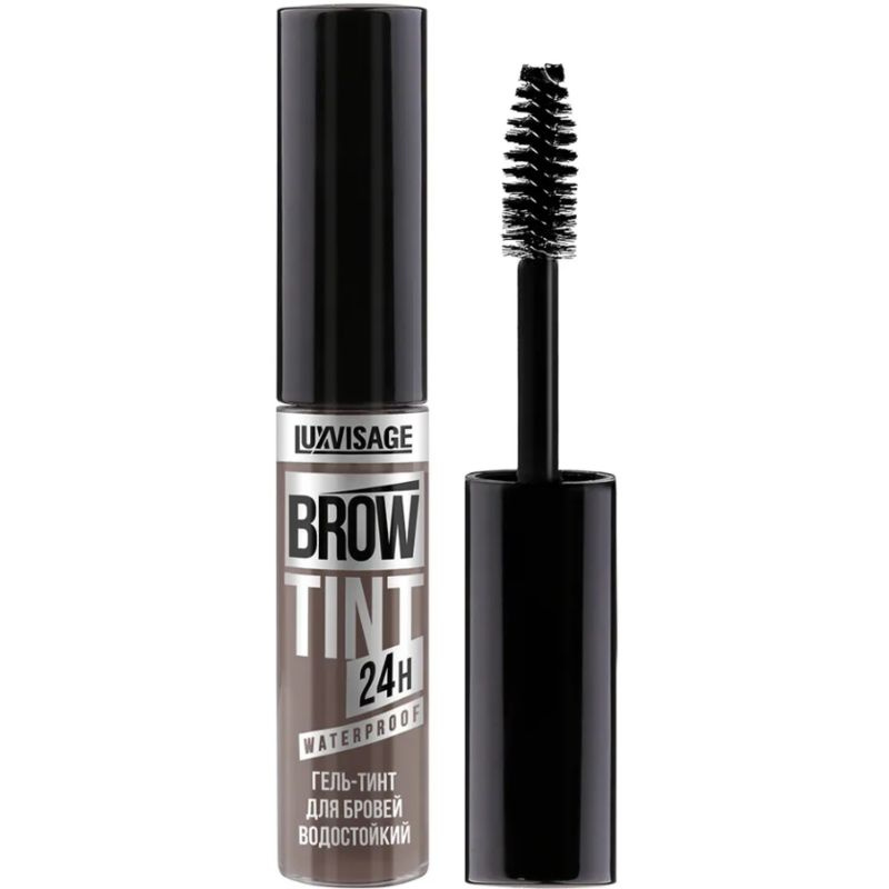 LuxVisage Гель-Тинт для бровей водостойкий тон 104 TAUPE GREY BROW TINT 24H 5г  #1