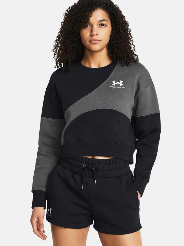 Under Armour Essential Fleece Crop Crew OZON 1403030785