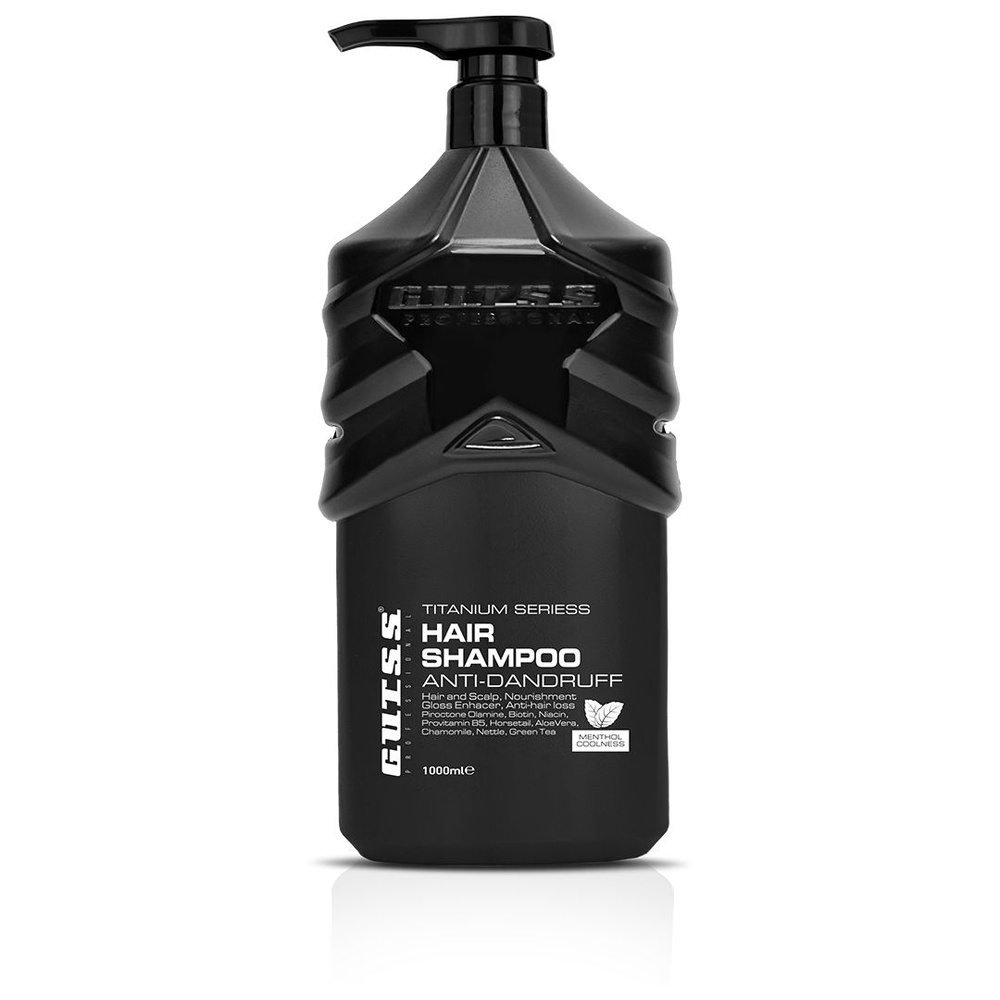 Gutss Hair Shampoo Anti-Dandruff МЕНТОЛОВЫЙ ШАМПУНЬ ПРОТИВ ПЕРХОТИ 1000 ...