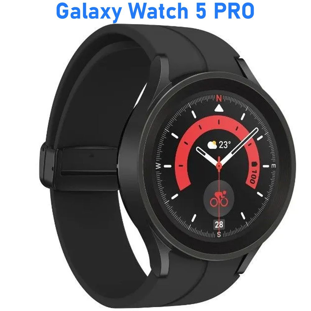 Умные часы Samsung Galaxy Watch 5 Pro 45 mm, черный #1