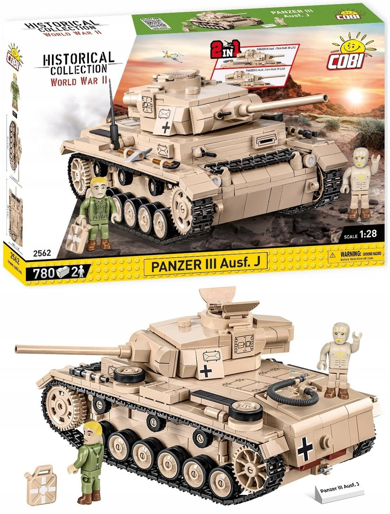 Cobi PANZER III AUSF.J 780 2562