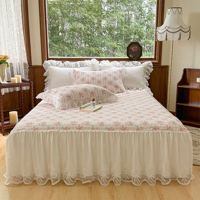 AiWinsure Покрывало с наволочками cotton bedspread, Хлопок с размерами: 200 x 120 см  #1