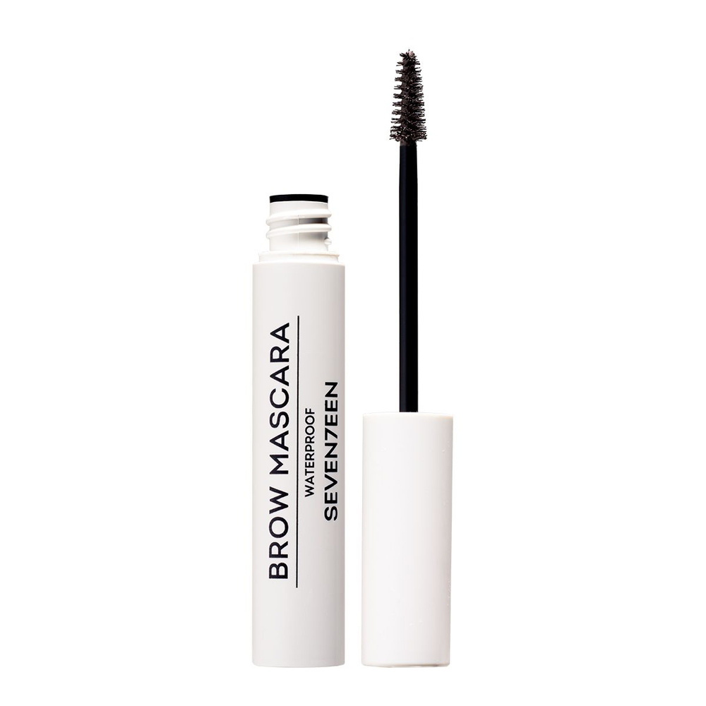 Seventeen Тушь для бровей водостойкая Brow Mascara Waterproof, 06 темно-коричневый, 5 мл  #1