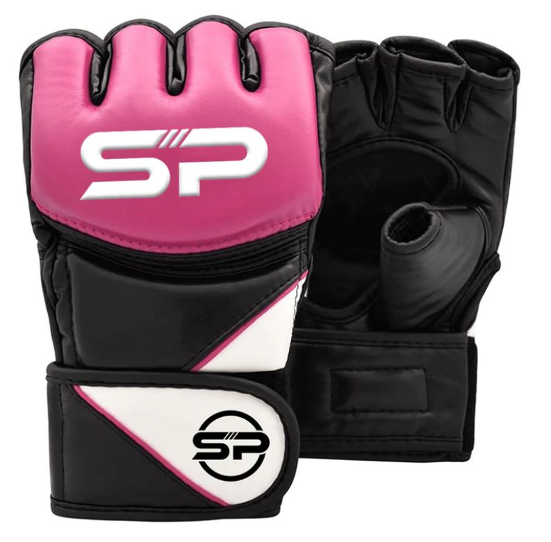 Перчатки MMA SP-GGR-T17R+ Black Pink #1