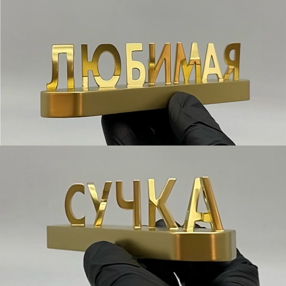 3D фигурка-иллюзия Tridpapa Любимая Сучка купить на OZON по низкой цене ...