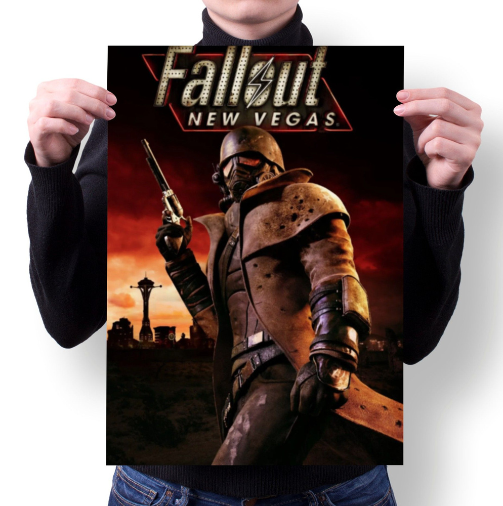 Плакат формата А3 с принтом "Fallout", Фоллаут #1