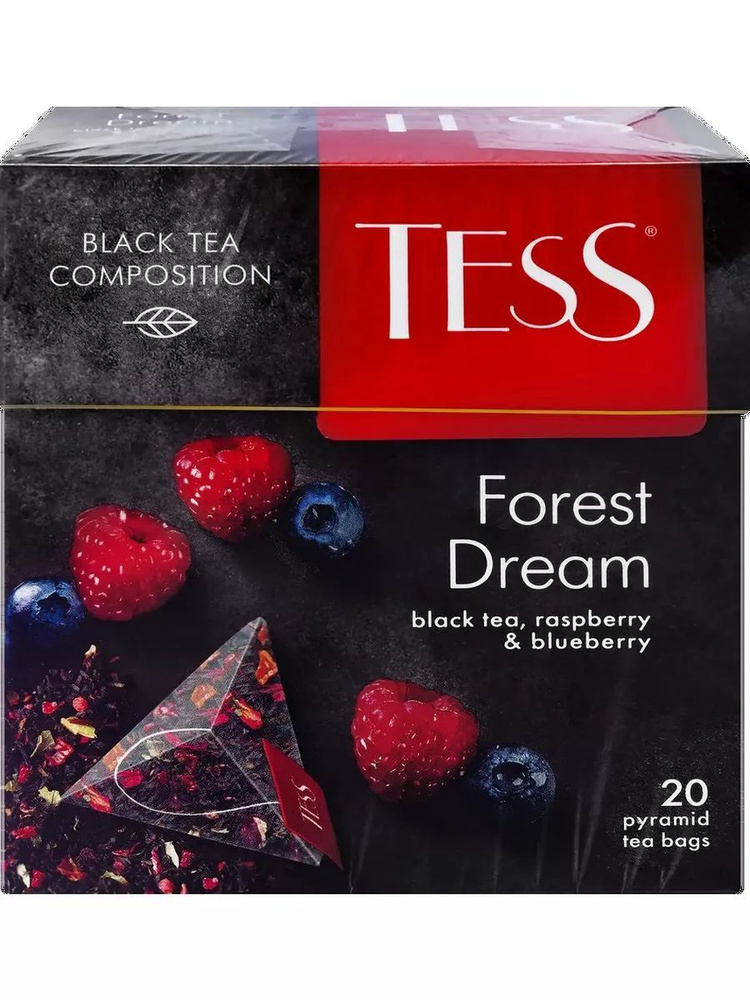 Чай черный TESS Forest Dream, 20пир, 5шт #1