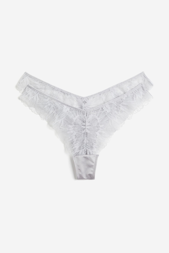 Комплект трусов бразильяна H&M Ladies Briefs, 2 шт #1