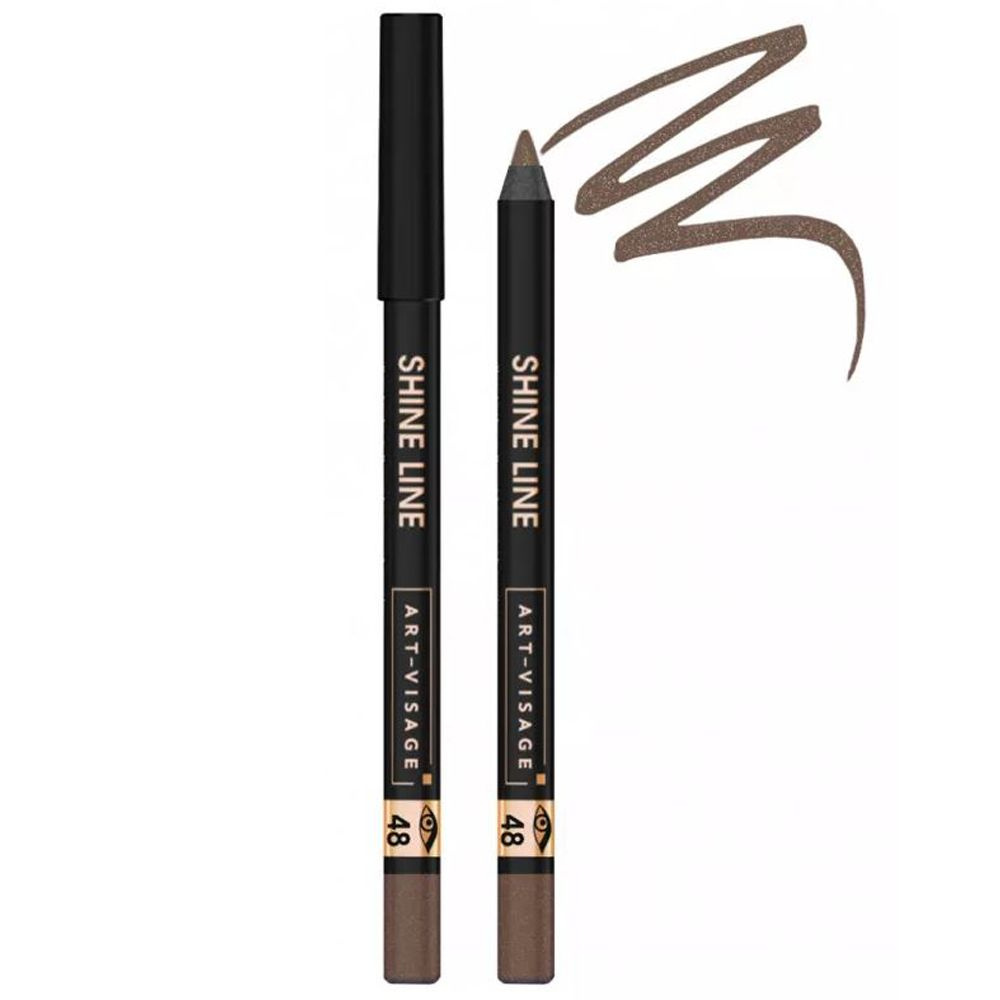 Art-Visage Карандаш для глаз устойчивый водостойкий Shine Line тон 48 ...