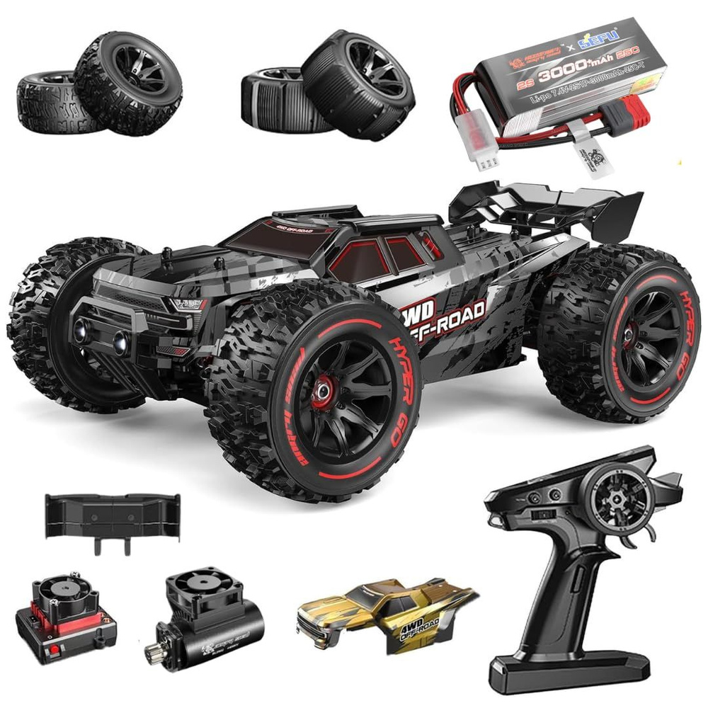 MJX Hyper Go 14210 Радиоуправляемая машина внедорожник, 1/14, 4WD, бесщеточный двигатель  #1