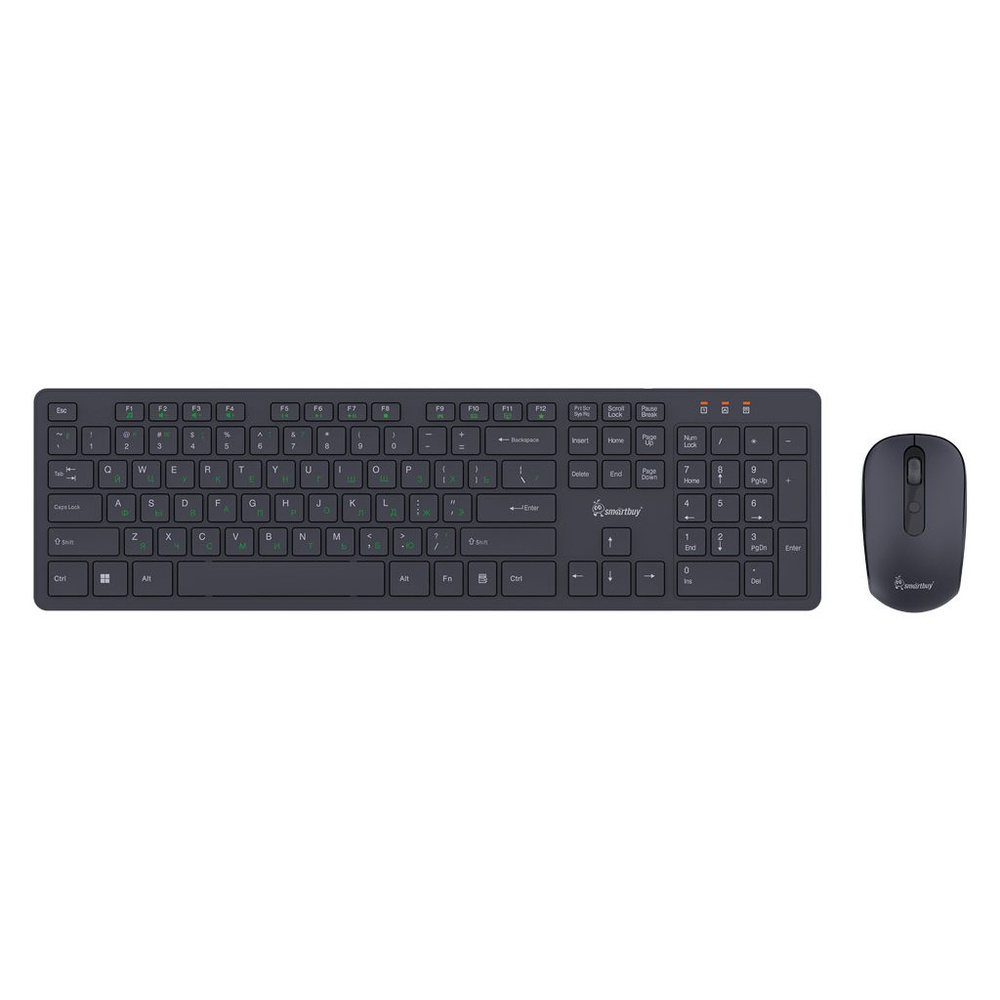 Комплект клавиатура+мышь мультимедийный Smartbuy ONE 240262AG черный ...