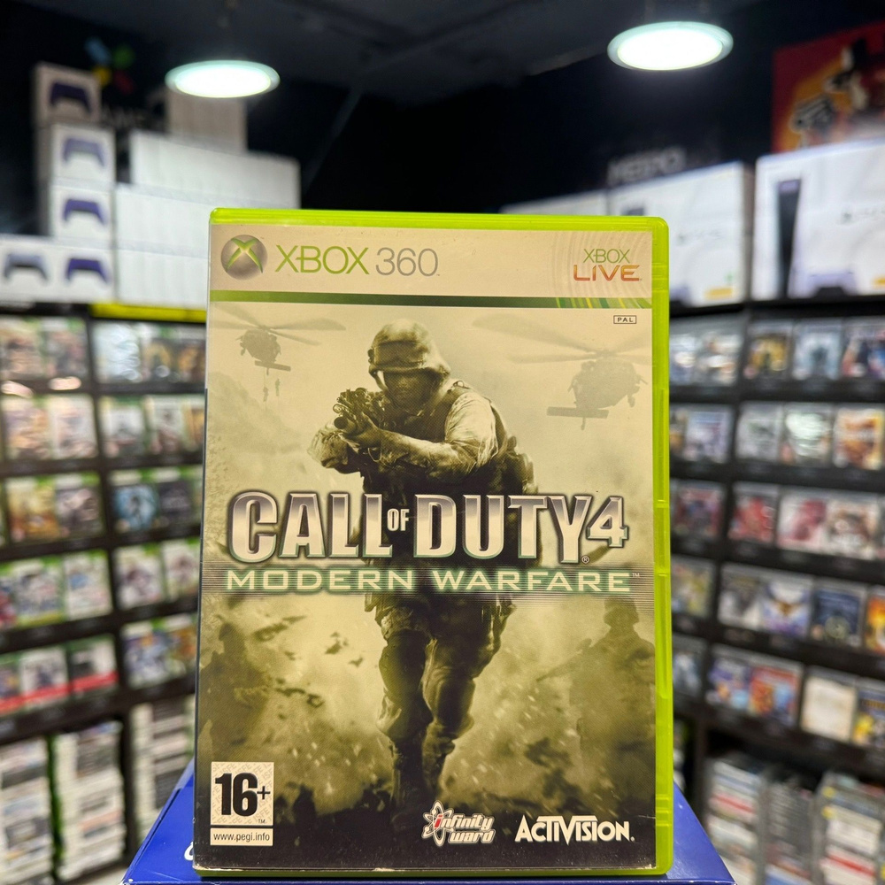 Cod Mw4 Call Of Duty Xbox 360 Modern Warfare Игра Call Of Duty
