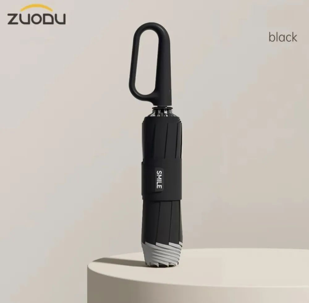 Зонт Xiaomi, Обратное сложение, глубокий черный купить c доставкой на ...