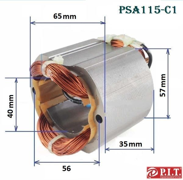 Статор электродвигателя PIT PSA115-C1/29 пилы сабельной ручной сетевой электрической  #1