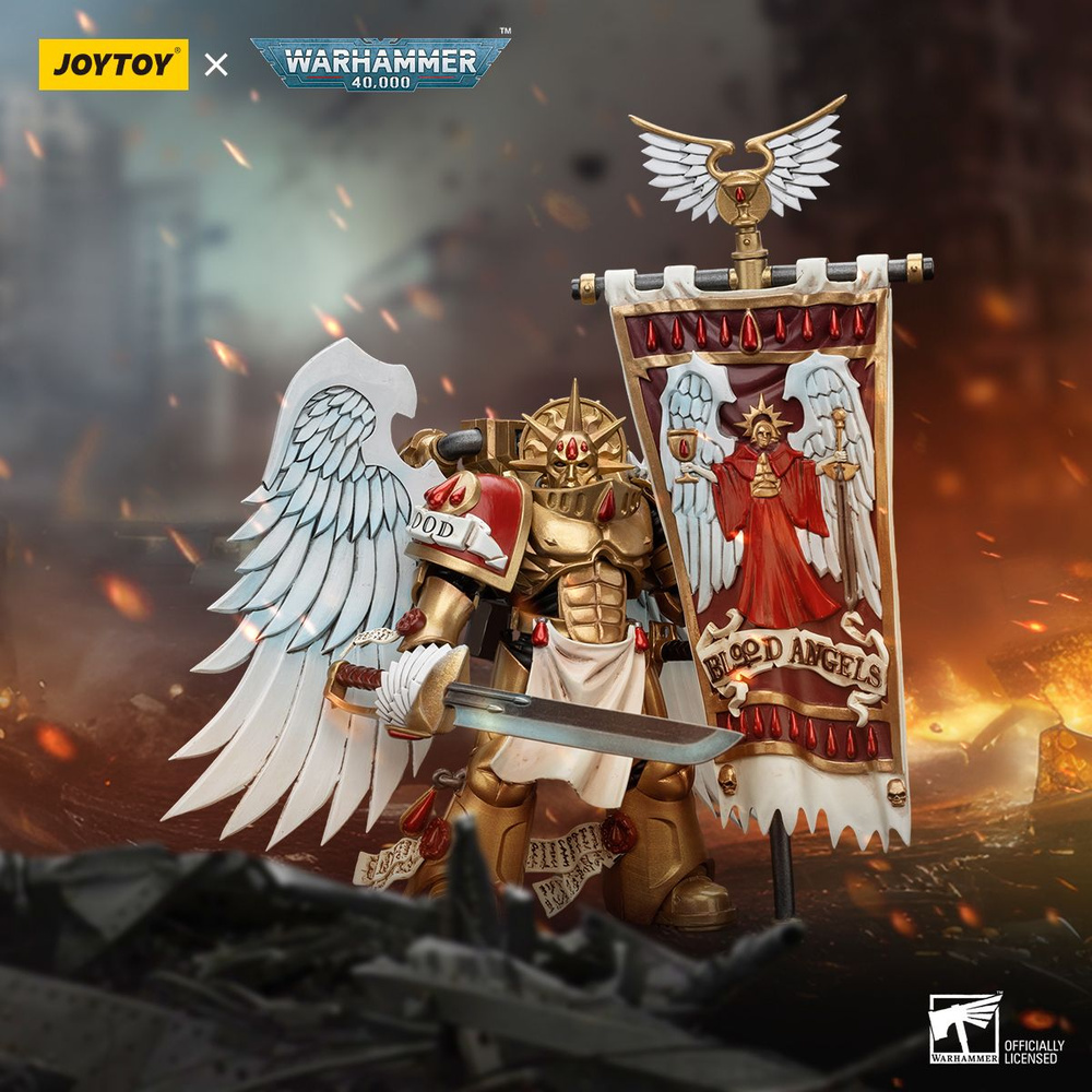 JOYTOY Warhammer 40k 1: 18 Сангвинарный страж Кровавых Ангелов #1