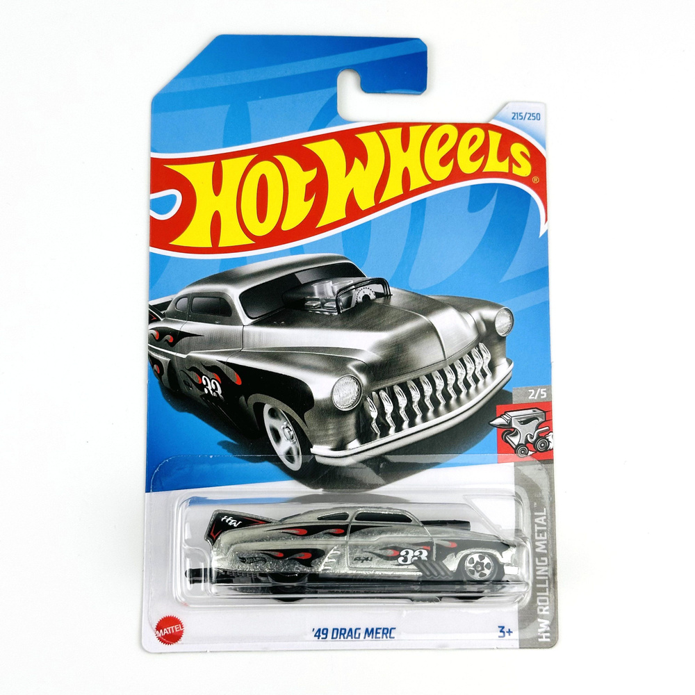 Машинка Hot wheels 2024 49 DRAG MERC #1