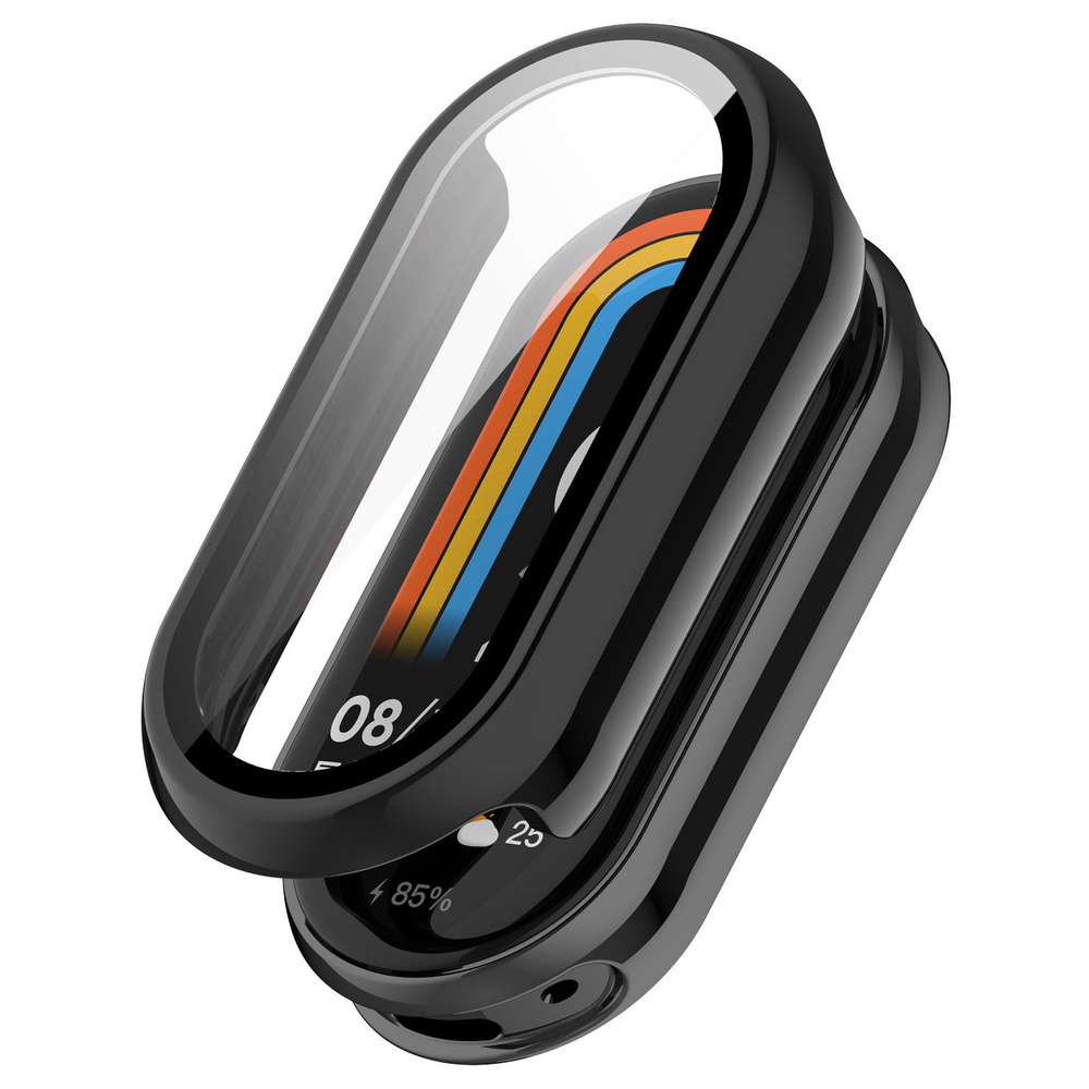 Силиконовый защитный чехол бампер для Xiaomi Mi Band 9/9 NFC (Xiomi Mi Band 9/9 NFC) с противоударными #1