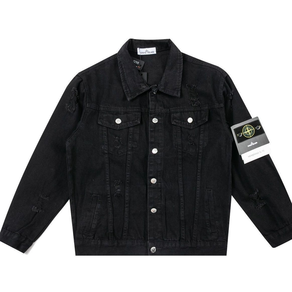 Куртка джинсовая Stone Island Western denim jacket #1