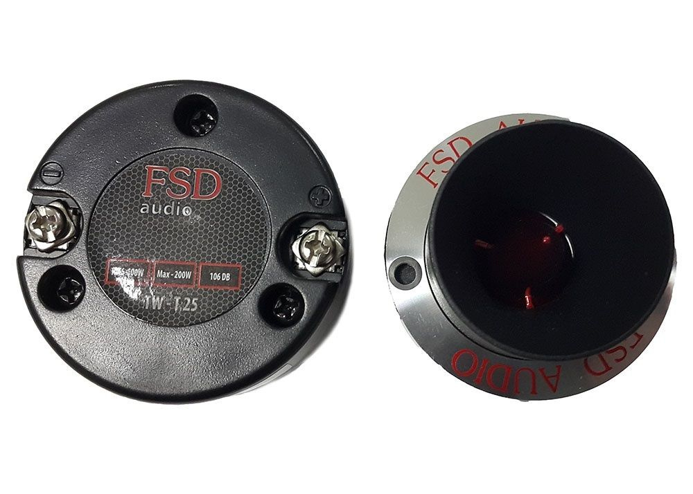 FSD audio Колонки для автомобиля Audio Standart TW-T 25, 2.6 см (1 дюйм.) #1