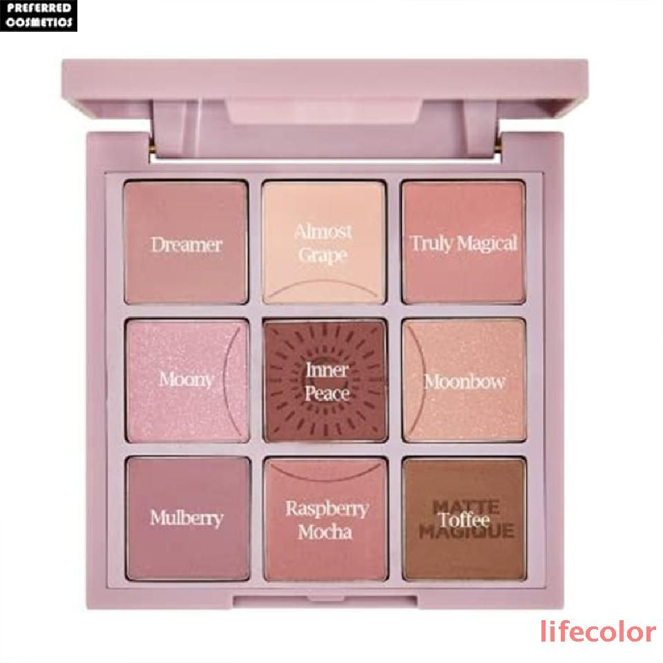 Holika Holika Палетка теней для век, 9 оттенков My Fave Mood Eye Palette - 02 MOONY  #1