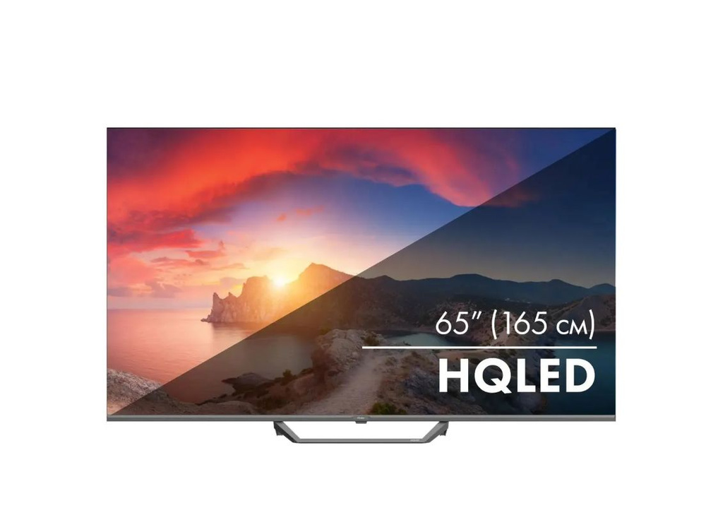 Haier Телевизор 65" Smart TV S2 Pro Smart Frameless 65" 4K UHD, серый #1