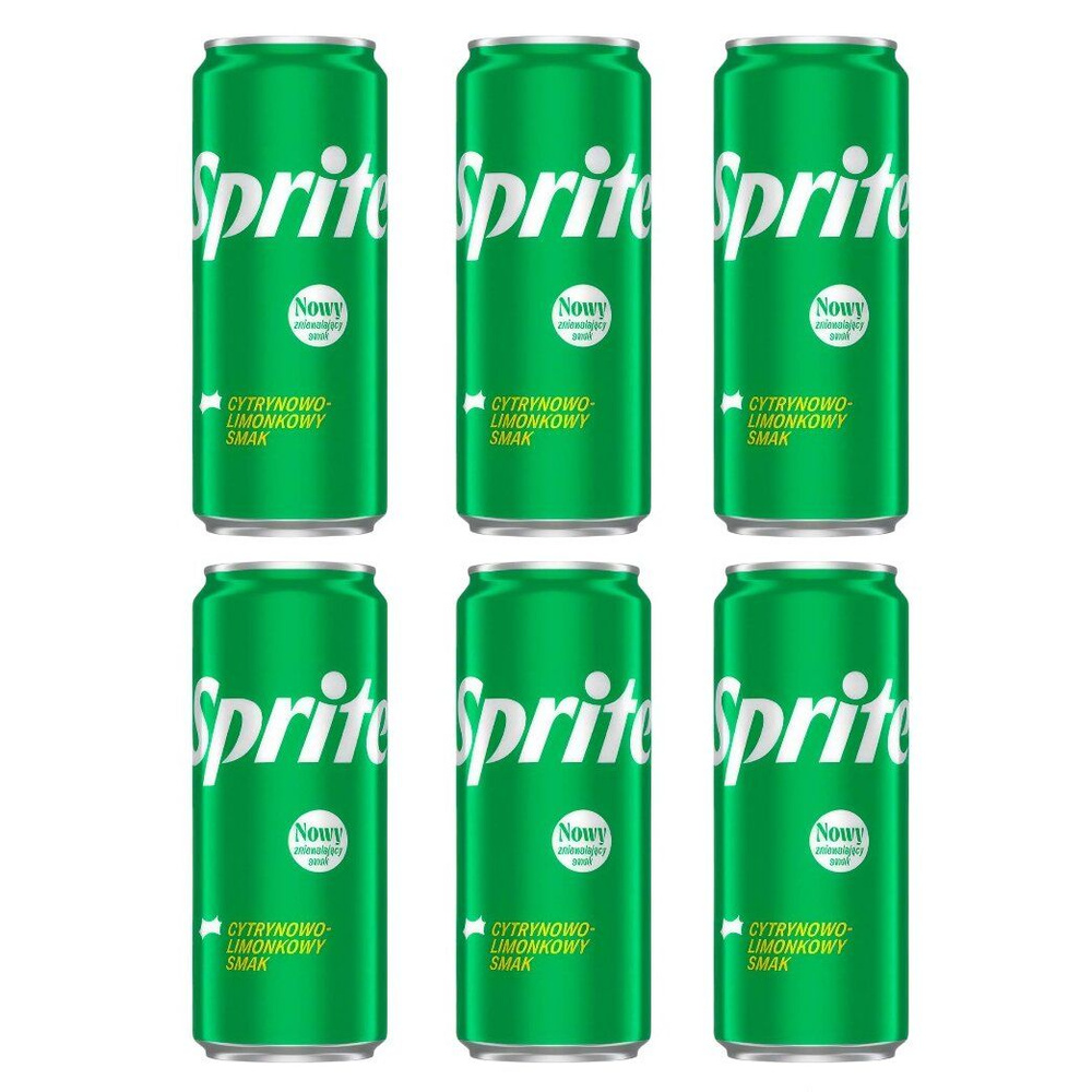 Газированный напиток Sprite slim Лимон и Лайм, 330 мл х 6 шт - купить с ...