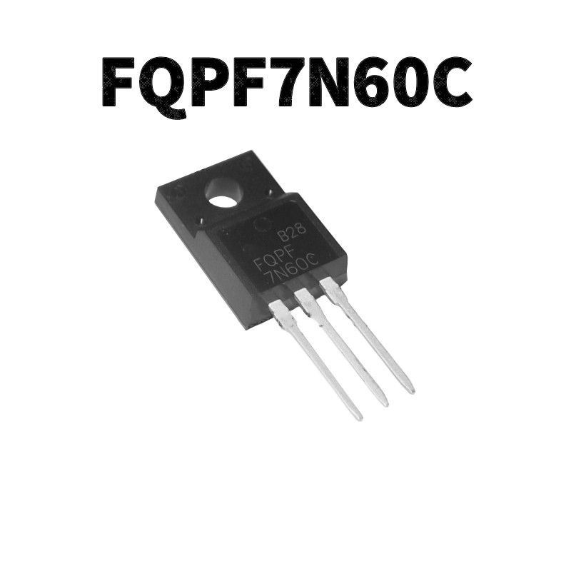 10шт FQPF7N60C 7N60 TO-220 Трубка с полевым эффектом Совершенно новый оригинал  #1