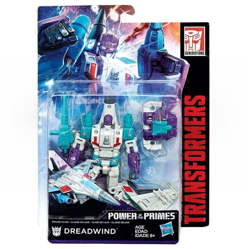 Трансформеры игрушки Hasbro Transformers Generations Power of the Primes Deluxe Class Dreadwind 13cm #1