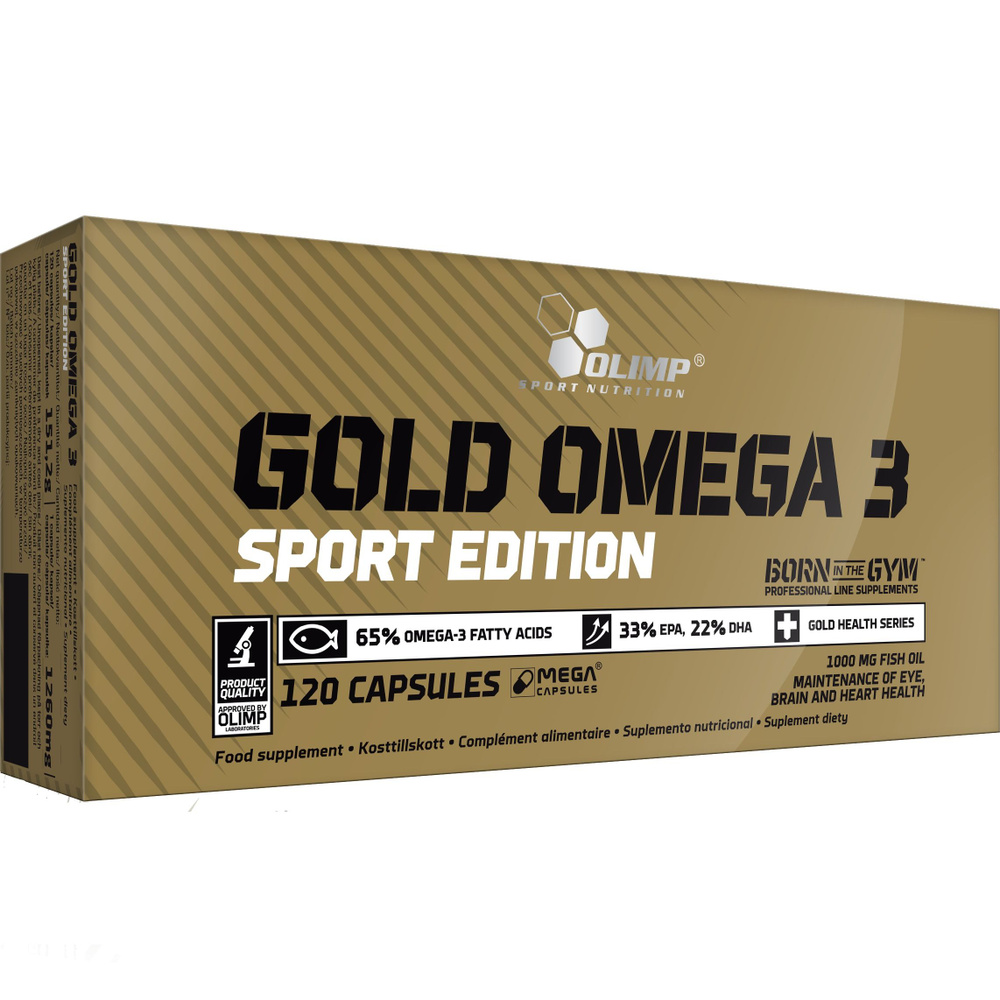 Омега-3 OLIMP GOLD-OMEGA 3 SPORT EDITION 120 капсул #1