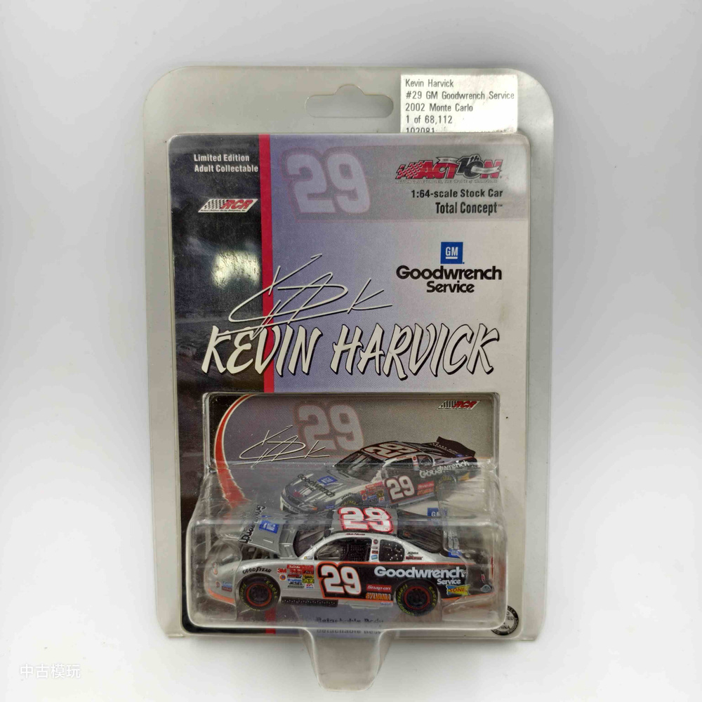 matchbox collection 1/64 nascar ford thunderbird - chevrolet monté