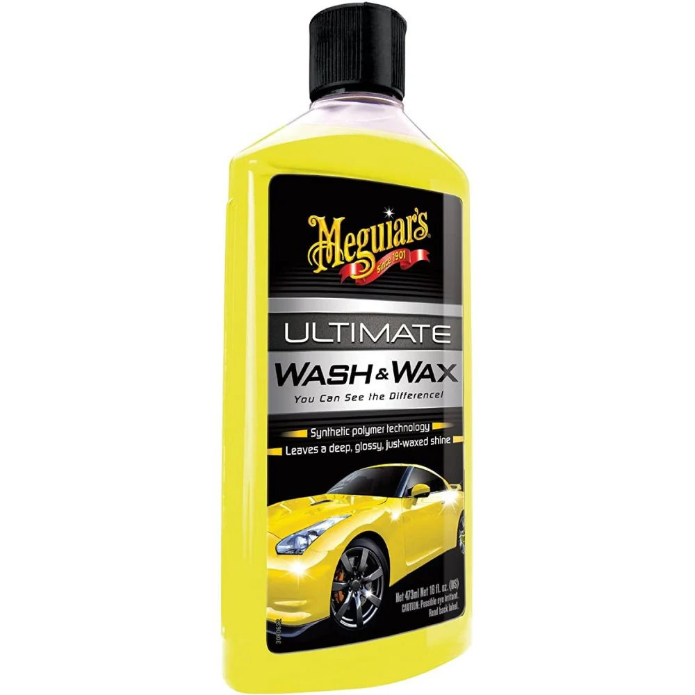 Meguiar's Ultimate Wash&Wax Автошампунь с содержанием воска, 3,78л. #1