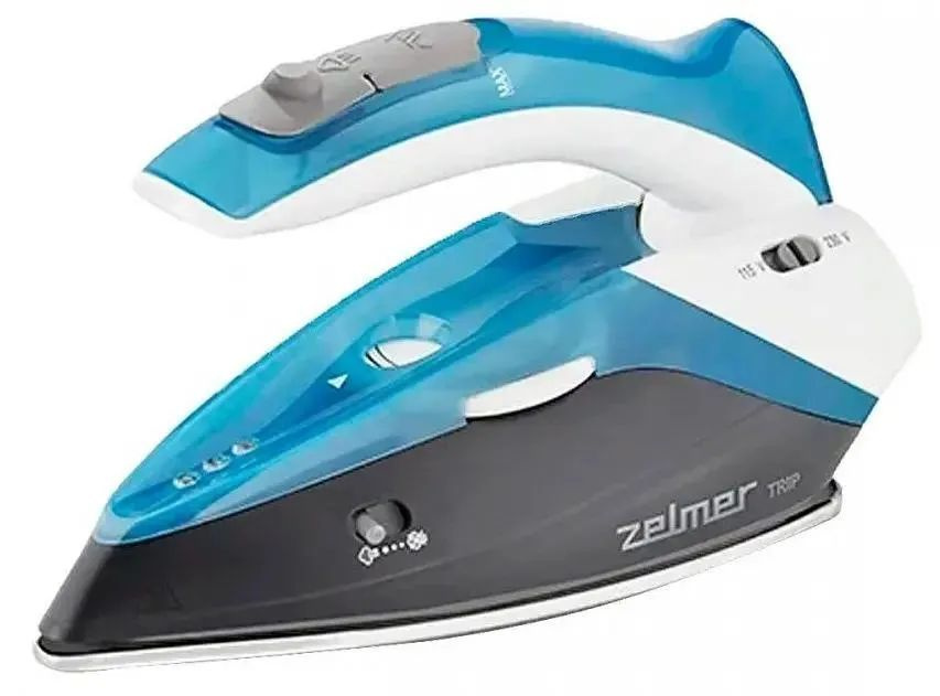 Утюг ZELMER ZIR0500 TRIP WHITE/BLUE/GREY #1