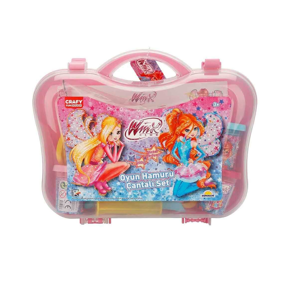 Набор теста для лепки Crafy Winx Bag 200 г, 20 шт. #1