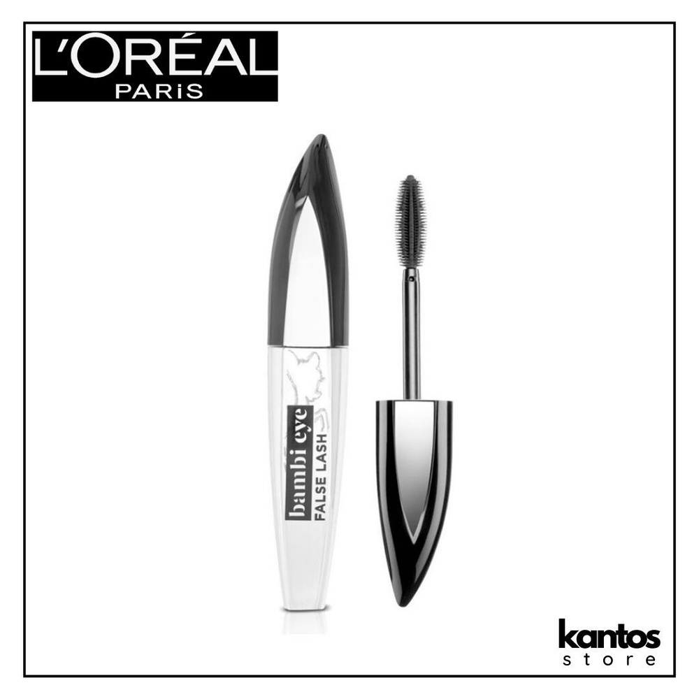 L'Oreal Paris Bambi Eye Extra Black, черная тушь с эффектом глаз газели 1 шт.  #1