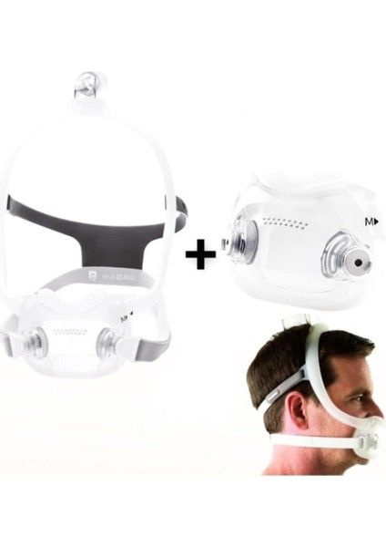 Philips Очиститель воздуха Полнолицевая маска Cpap Philips Respironics ...