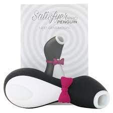 Вакуумный вибратор для стимуляции клитора и груди Satisfyer Penguin  #1