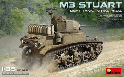 35425 MiniArt Танк M3 Stuart (Inital Prod.) 1/35 #1