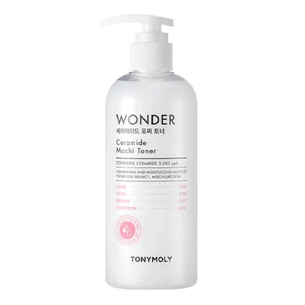 Tony Moly Увлажняющий тонер для лица с керамидами Wonder Ceramide Mochi Toner, 300 мл  #1