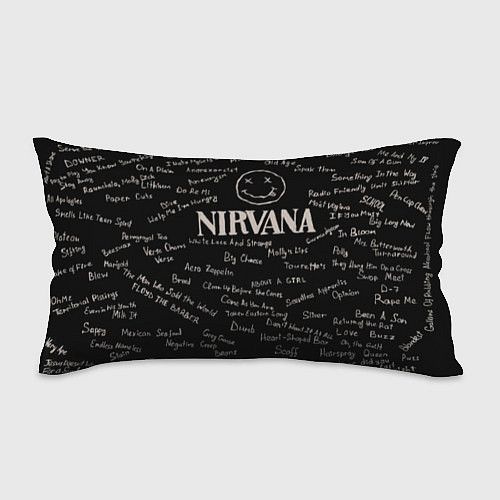 Nirvana pattern Прямоугольная подушка #1