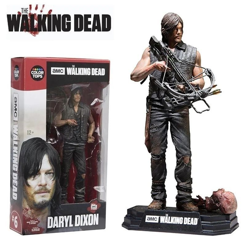 Экшн-фигурка Ходячие мертвецы Дерил Диксон. /The Walking Dead Daryl Dixon 18 см  #1