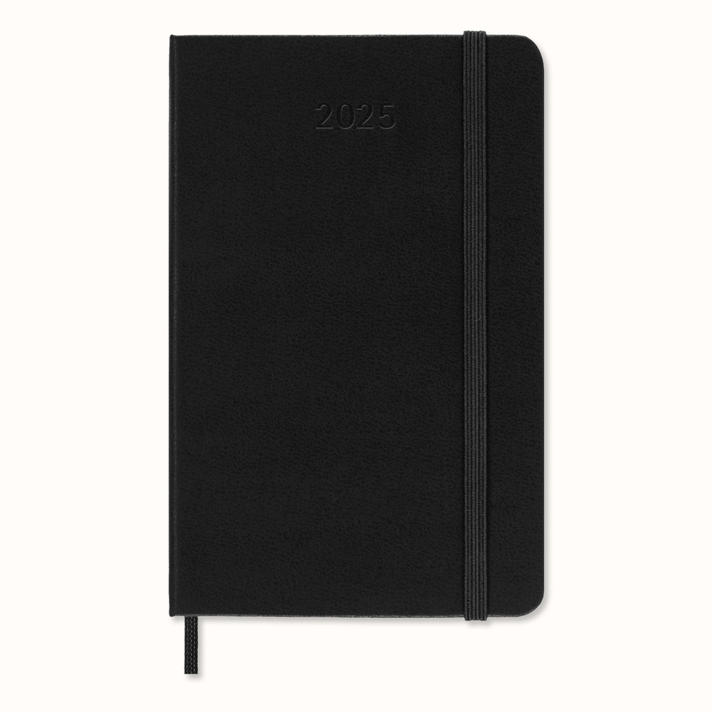 Еженедельник Moleskine CLASSIC WKLY VERTICAL Pocket 90x140мм 144стр. черный #1