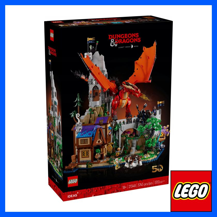 Конструктор LEGO Ideas 21348 Dungeons Dragons: Сказка о Красном Драконе  #1