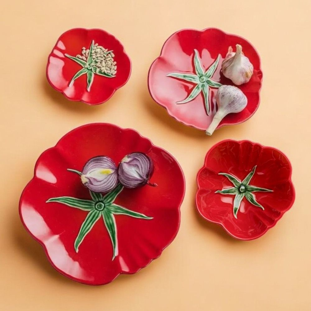 Набор столовой посуды на 2 персоны Arya Tomato керамический сервиз ...