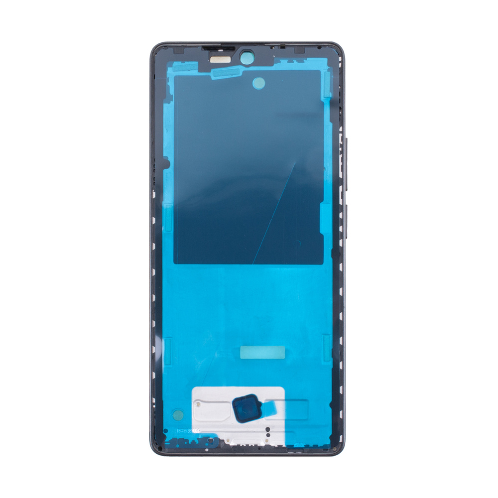 Рамка дисплея для Xiaomi Poco M6 Pro (2312FPCA6G) <черный> #1