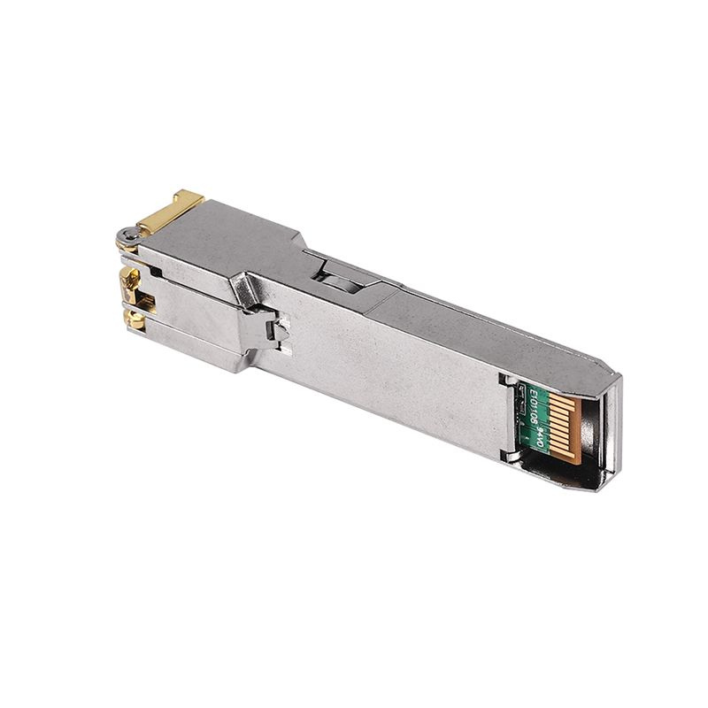 Гигабитный модуль RJ45 SFP, медный приемопередатчик SFP RJ45 10/100 ...