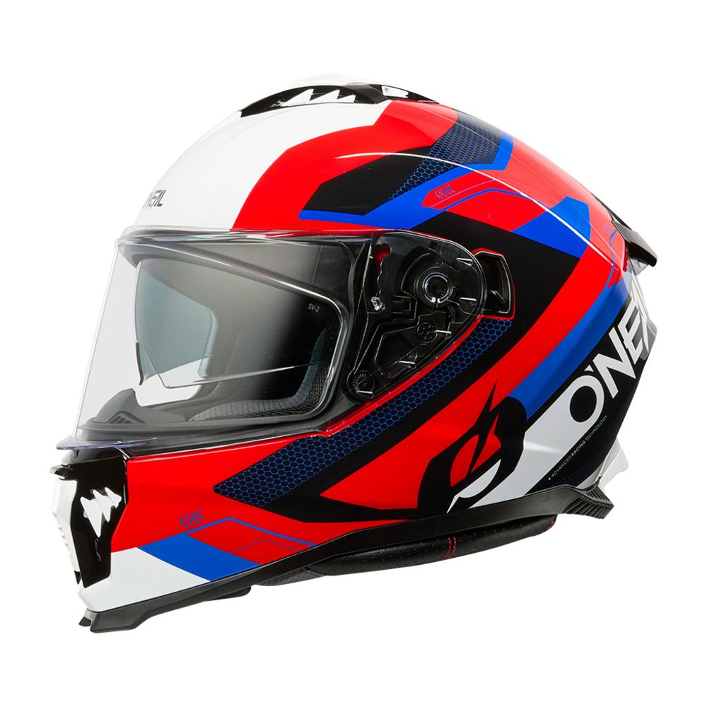 Мотошлем интеграл O'NEAL Challenger EXO red/blue V.25 #1