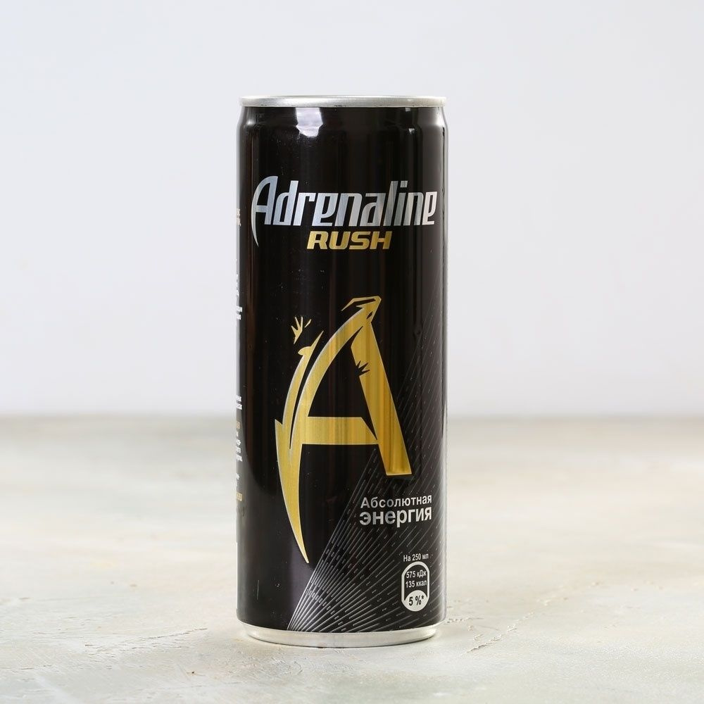 Энергетический напиток Adrenaline Rush газированный 250 мл купить на ...