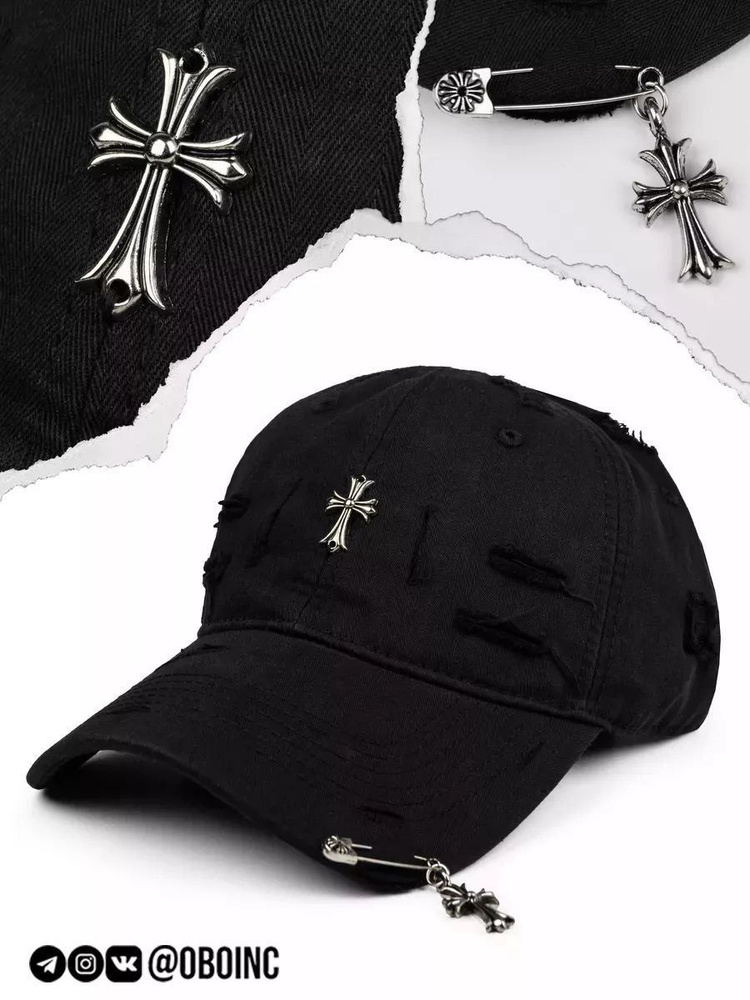Бейсболка Chrome Hearts #1