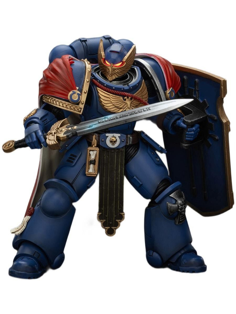 Warhammer 40k Action Figure Ultramarines Victrix Honour Guardwith Storm Shield And Power Sword 20 Cm